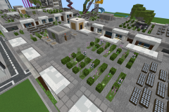  There are also solar panels which produce electricity to the buildings