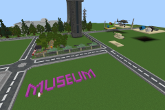 Communicating with other groups by reserving building areas