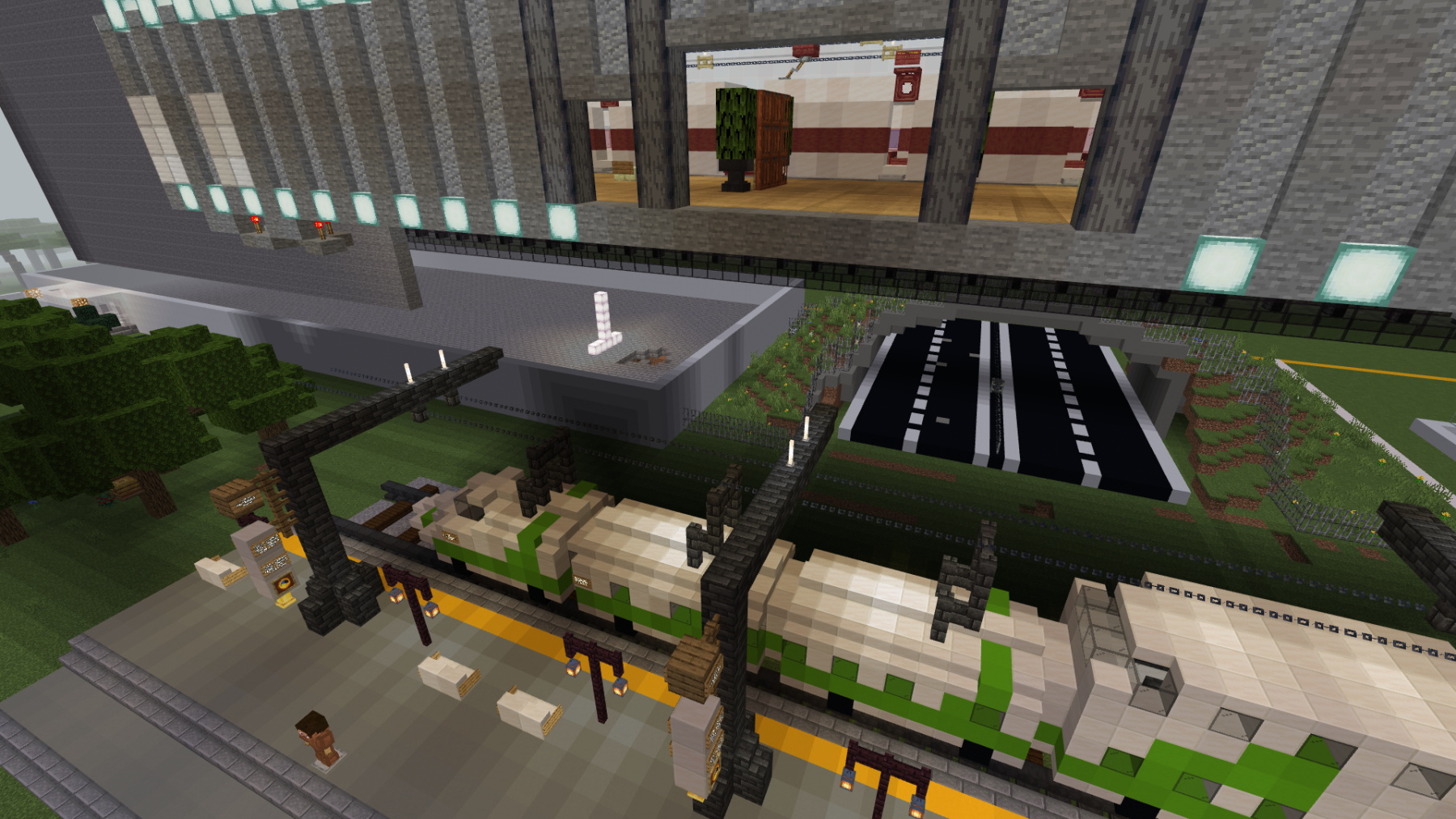 A public traffic station (2/3)