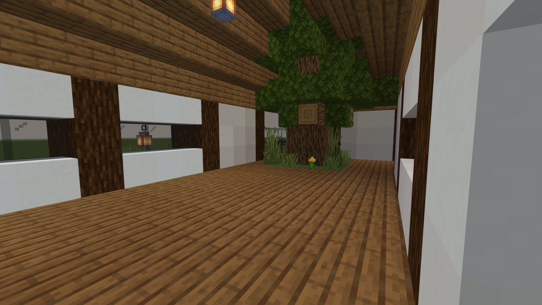 A sustainable house built around a tree (2/2)