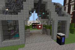  A metro station
