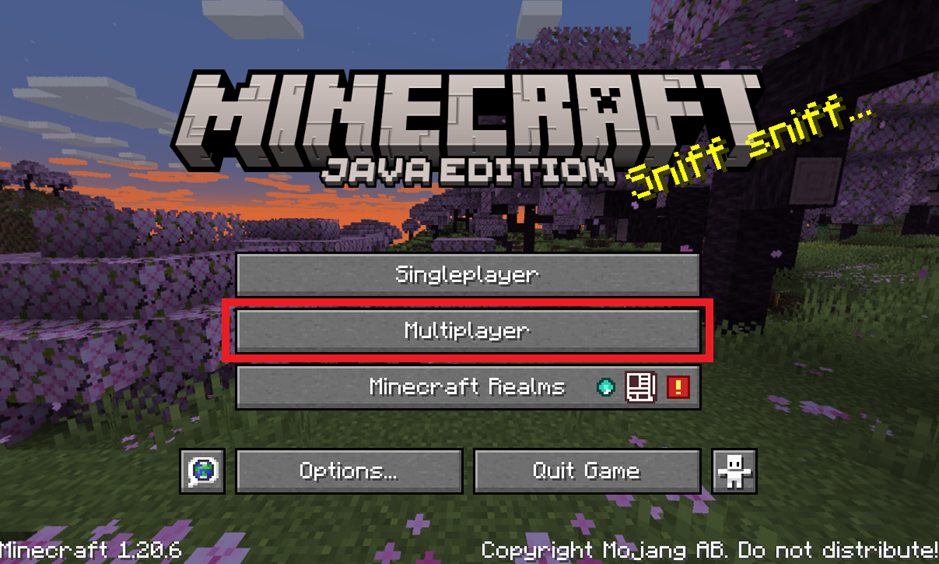 Start the game. Once the game opens, sign in with the project account if you aren’t already signed in. From the starting page you can change the language by clicking Options and then Language. When you’re ready, click Multiplayer.